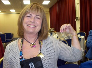 Michele Young, w/a Ann Lethbridge at the Hearts Through History meeting.