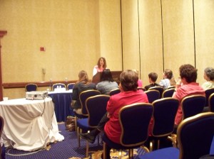 Screenwriter Victoria Johnson discusses "How to Use Screenwriting Techniques to Add Passion, Depth, and Immediacy to Your Novels."